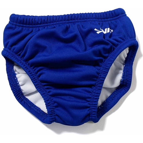 Swim Diaper,Reusable,Snug Fit,Blue//Pink,Swim School,Girls